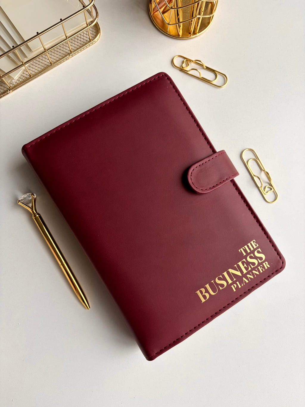 2027 A5 Leather Binder