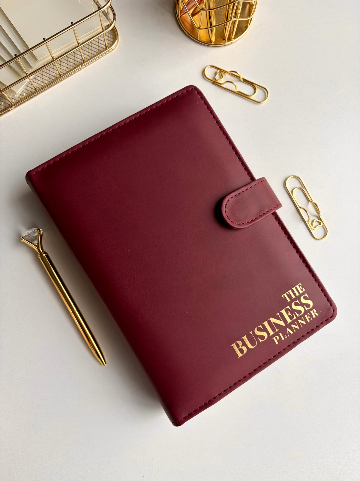 2027 A5 Leather Binder