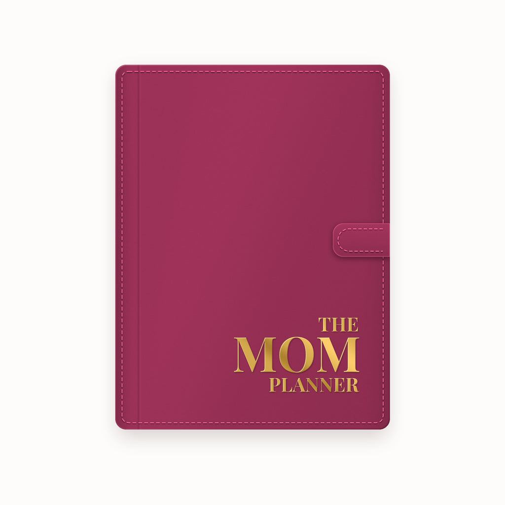 Mom A5 Leather Binder
