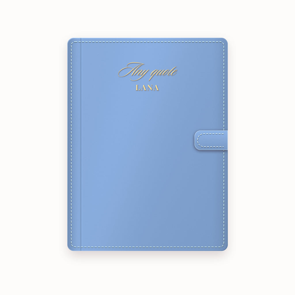 Name Any Quote A5 Leather Binder