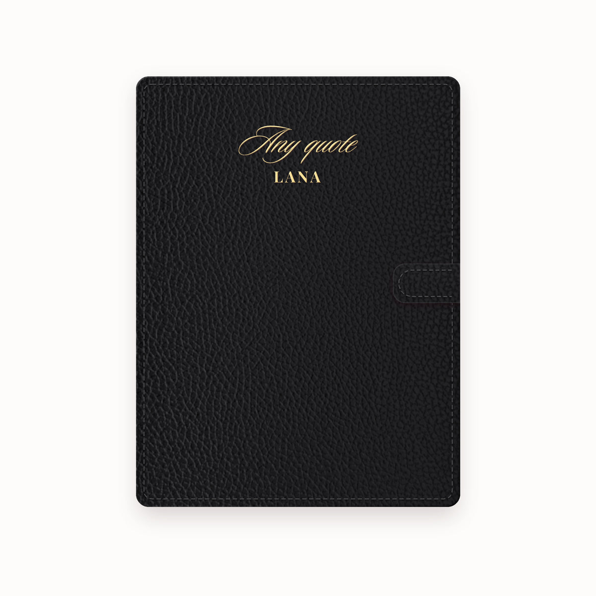 Name Any Quote A5 Leather Binder