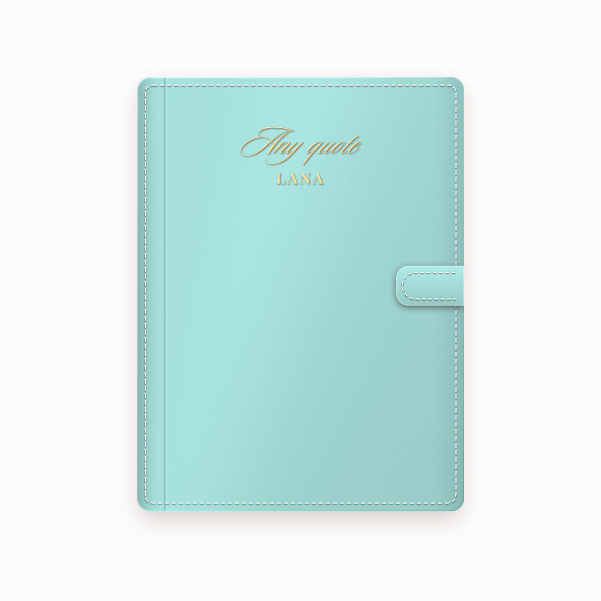 Name Any Quote A5 Leather Binder