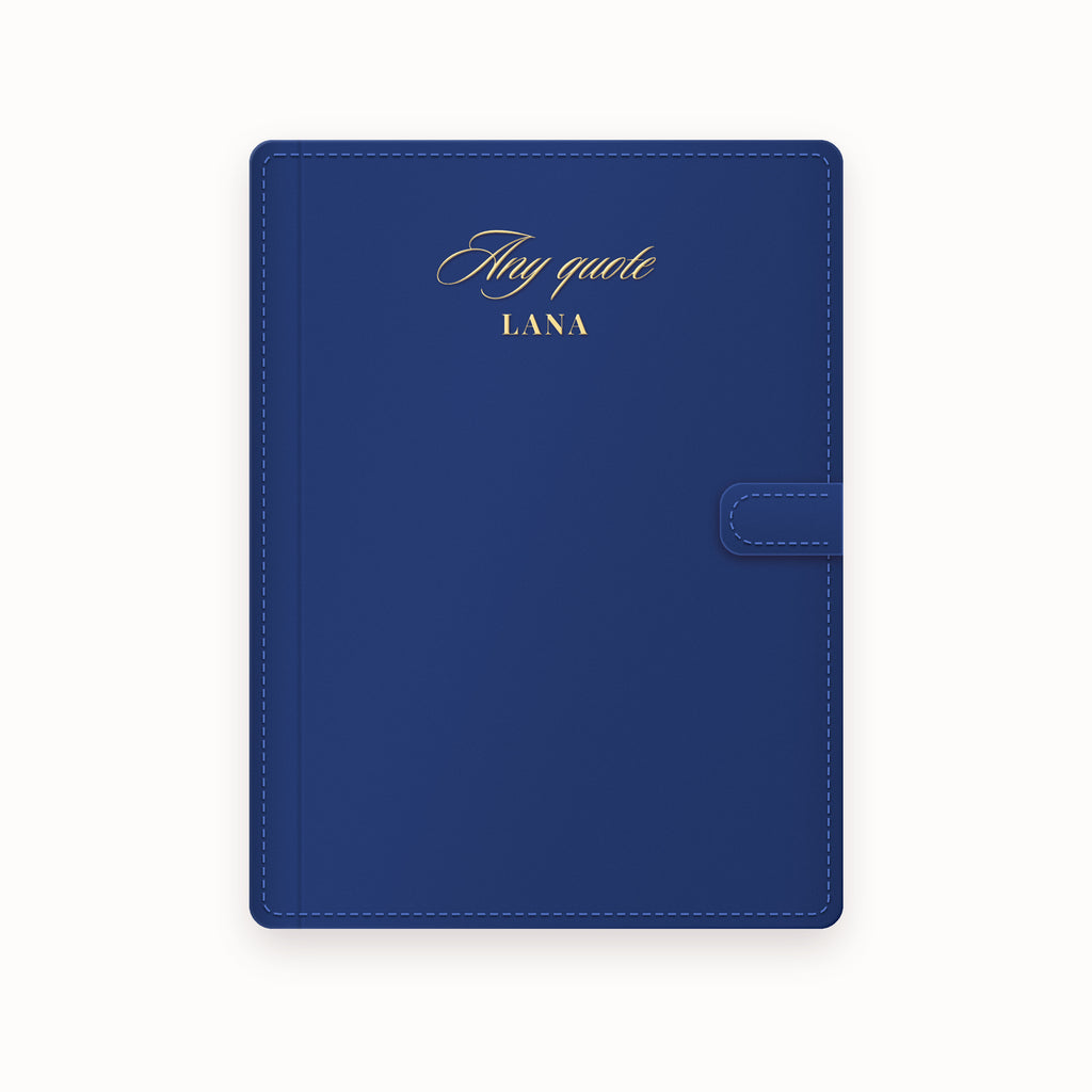 Name Any Quote A5 Leather Binder