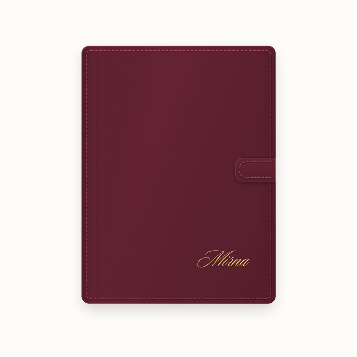 Name A5 Leather Binder
