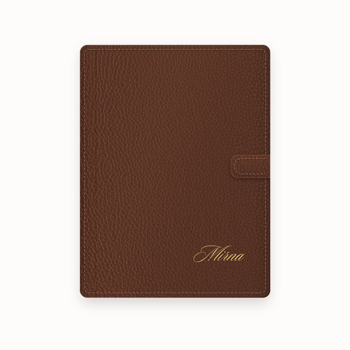 Name A5 Leather Binder