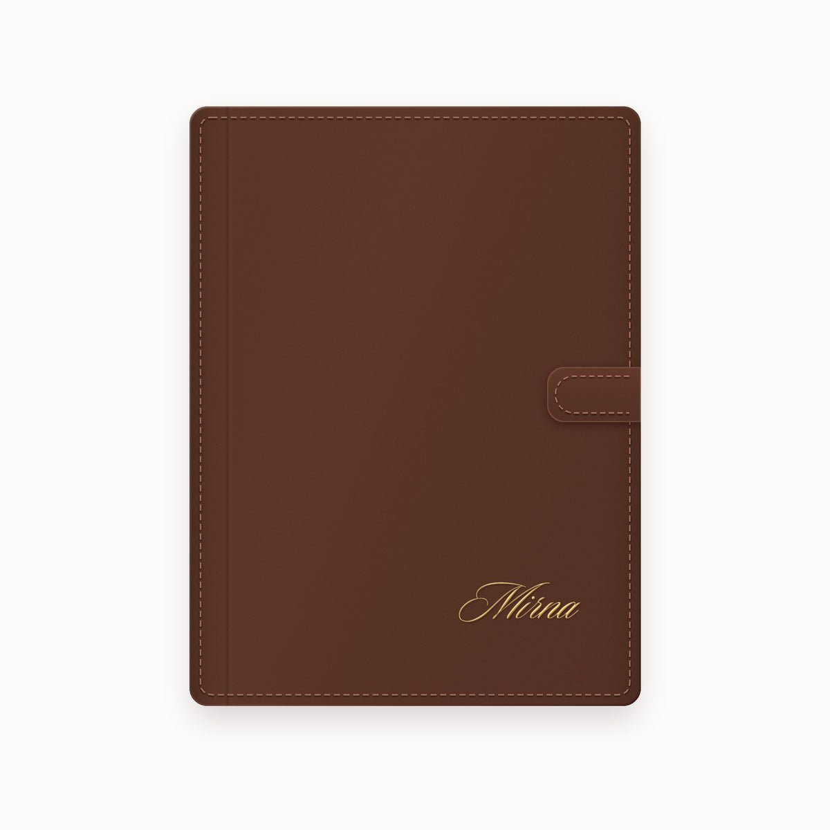 Name A5 Leather Binder
