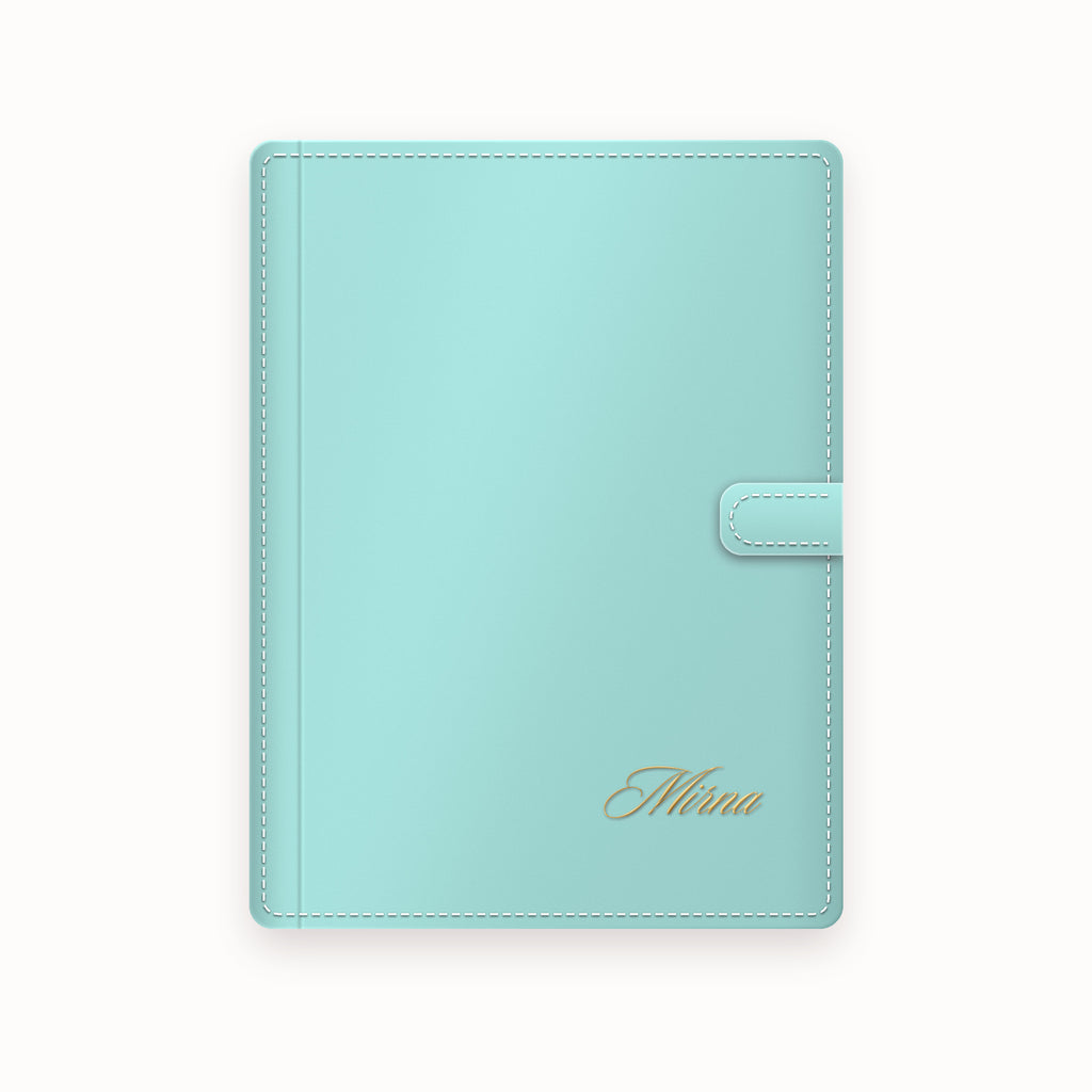 Name A5 Leather Binder
