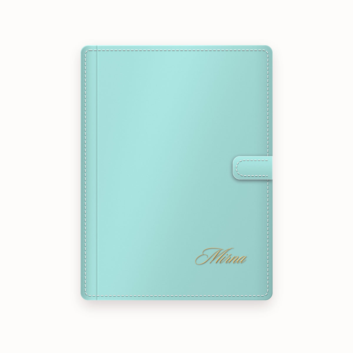 Name A5 Leather Binder