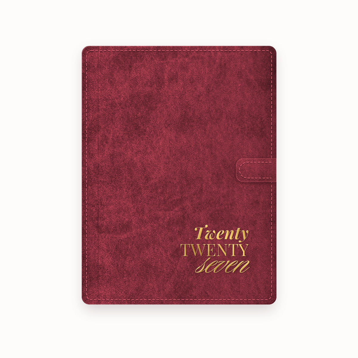 Twenty Script A5 Leather Binder