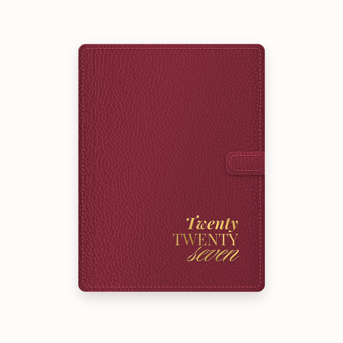 Twenty Script A5 Leather Binder