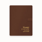 Twenty Script A5 Leather Binder