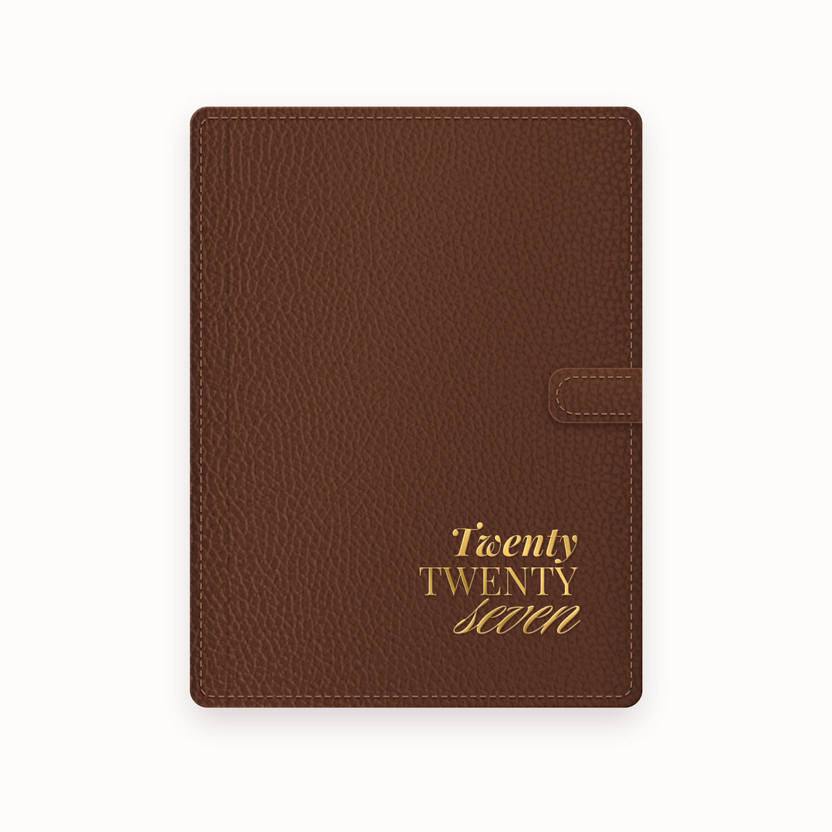 Twenty Script A5 Leather Binder