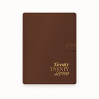 Twenty Script A5 Leather Binder