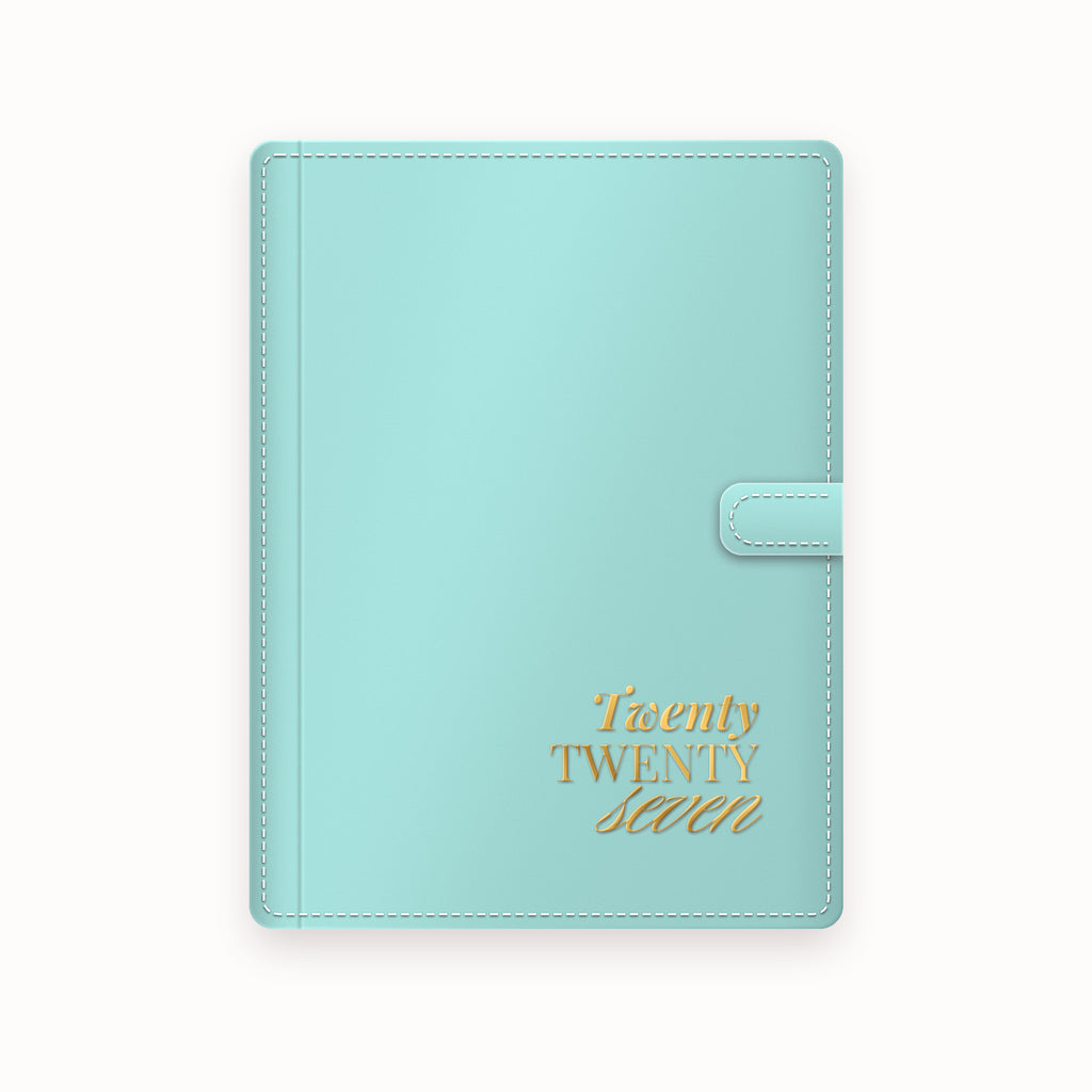 Twenty Script A5 Leather Binder