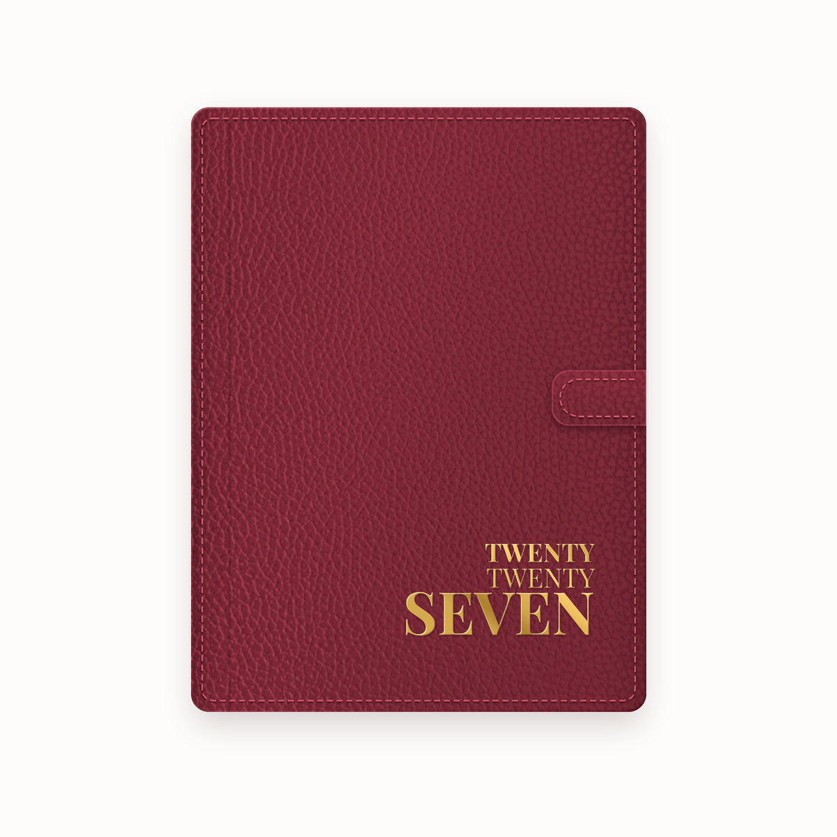 Twenty Twenty Seven A5 Leather Binder