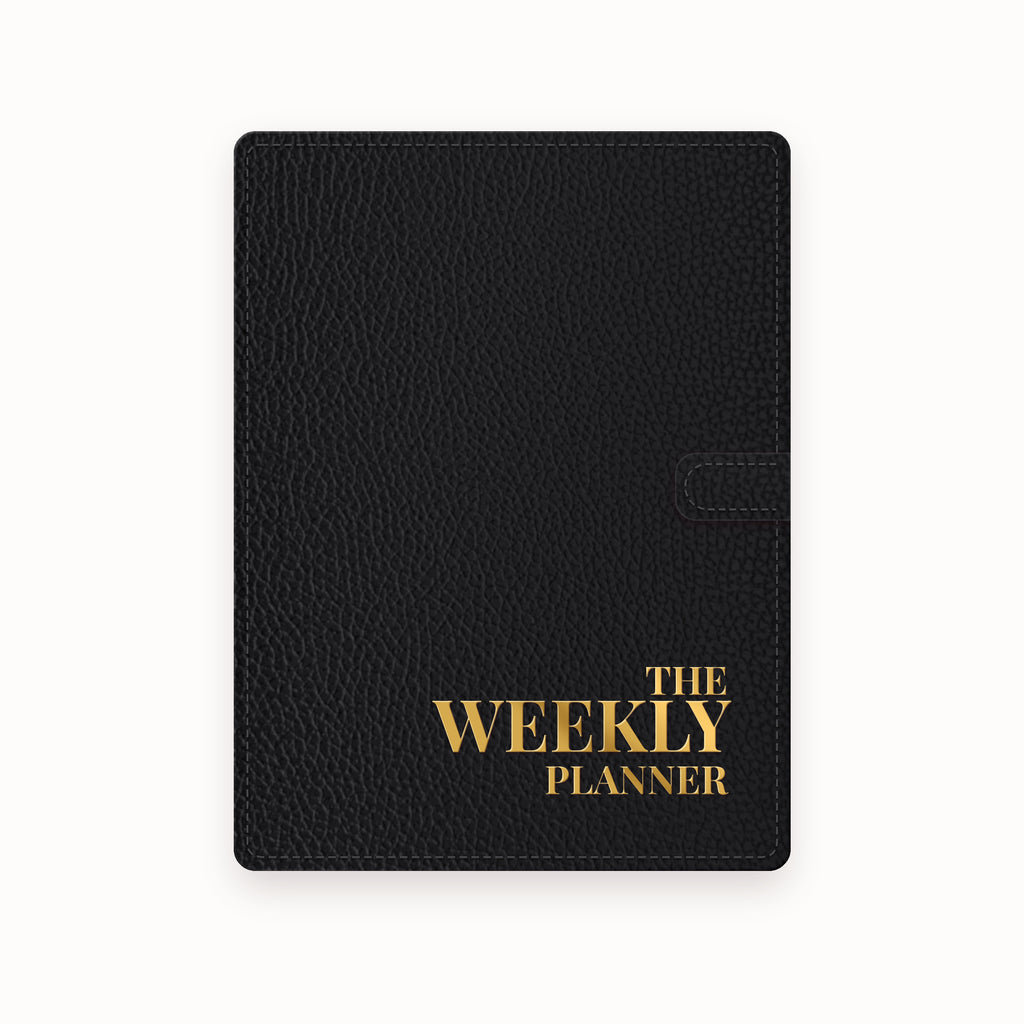 Weekly A5 Leather Binder