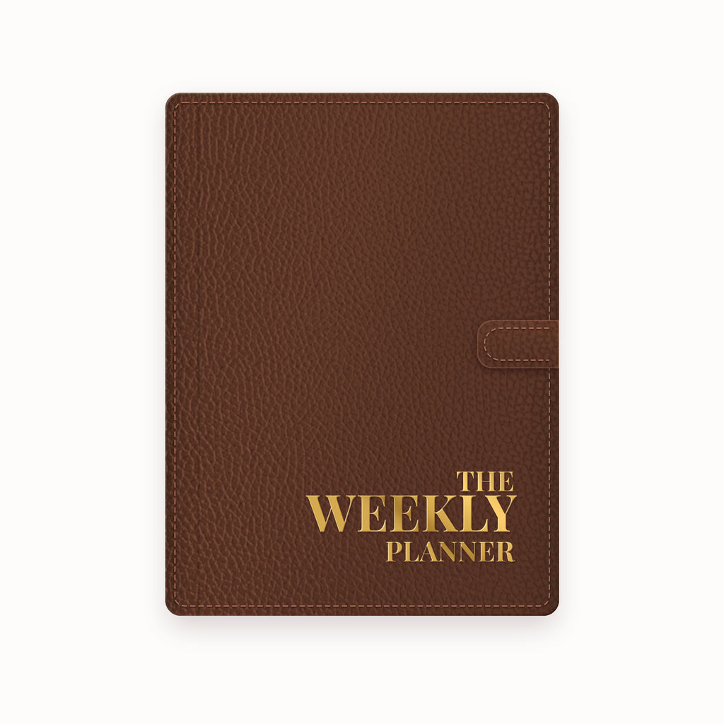 Weekly A5 Leather Binder