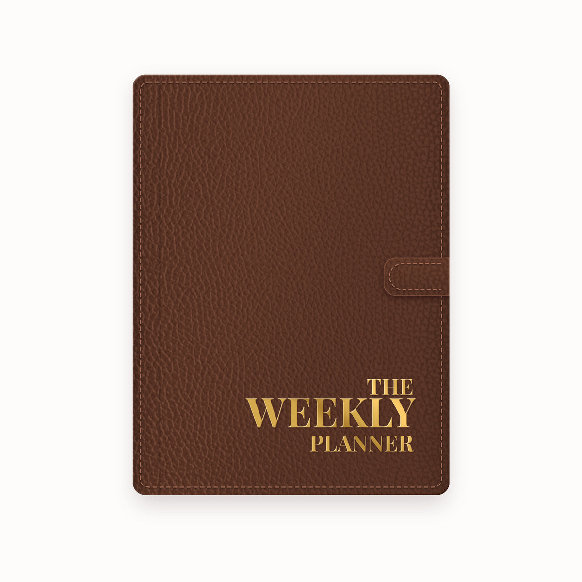 Weekly A5 Leather Binder