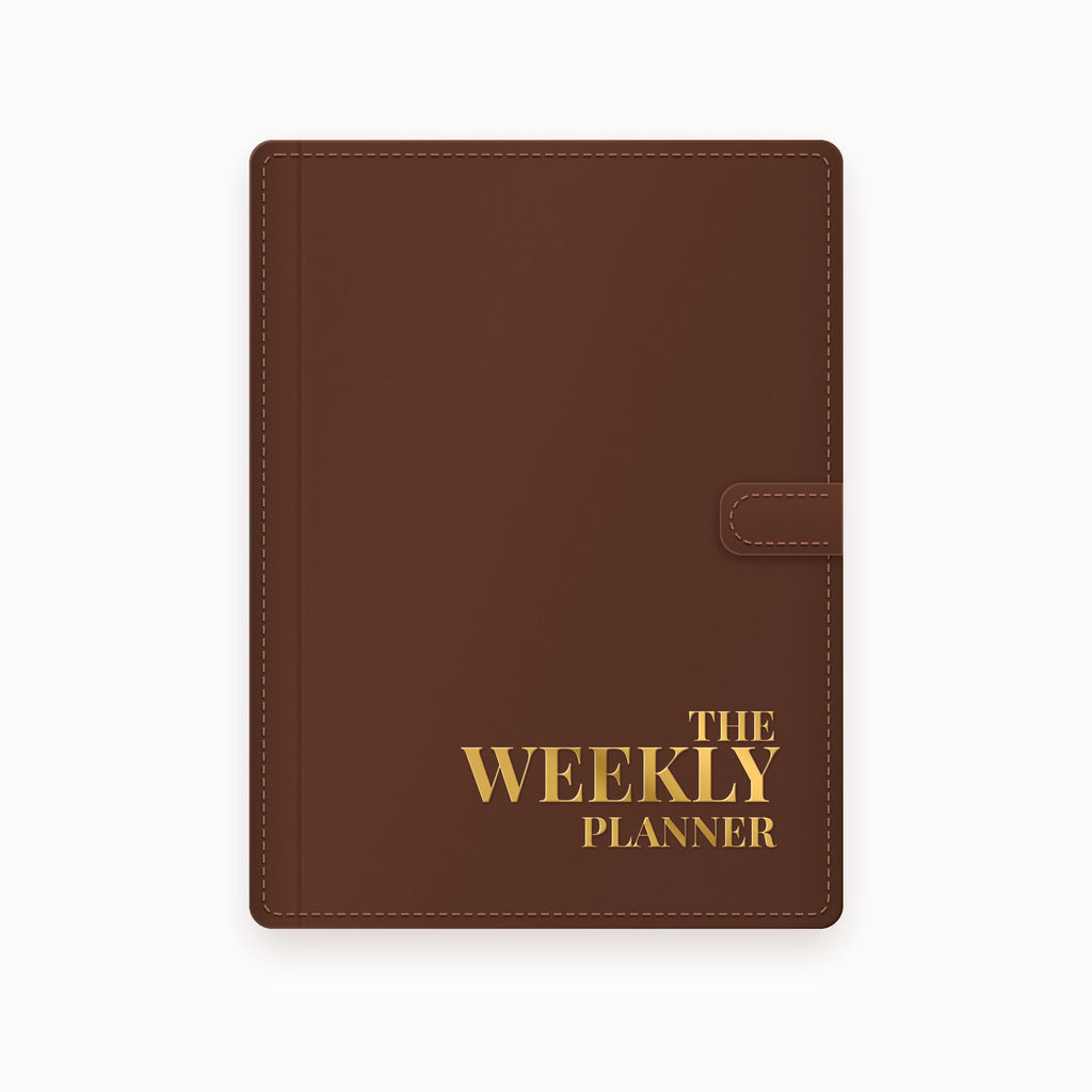 Weekly A5 Leather Binder