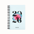 Blooming 2026 Daily Planner - Blue