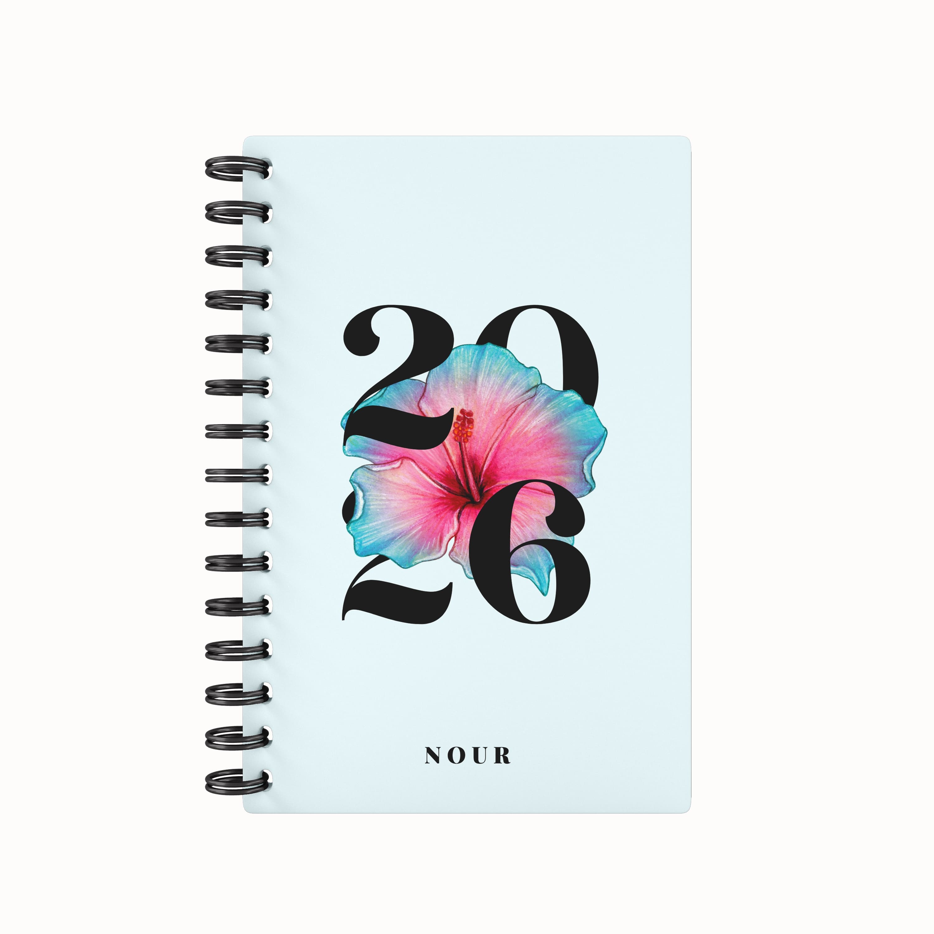 Blooming 2026 Daily Planner - Blue