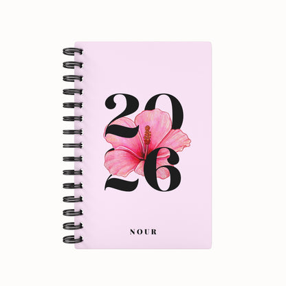 Blooming 2026 Daily Planner - Pink