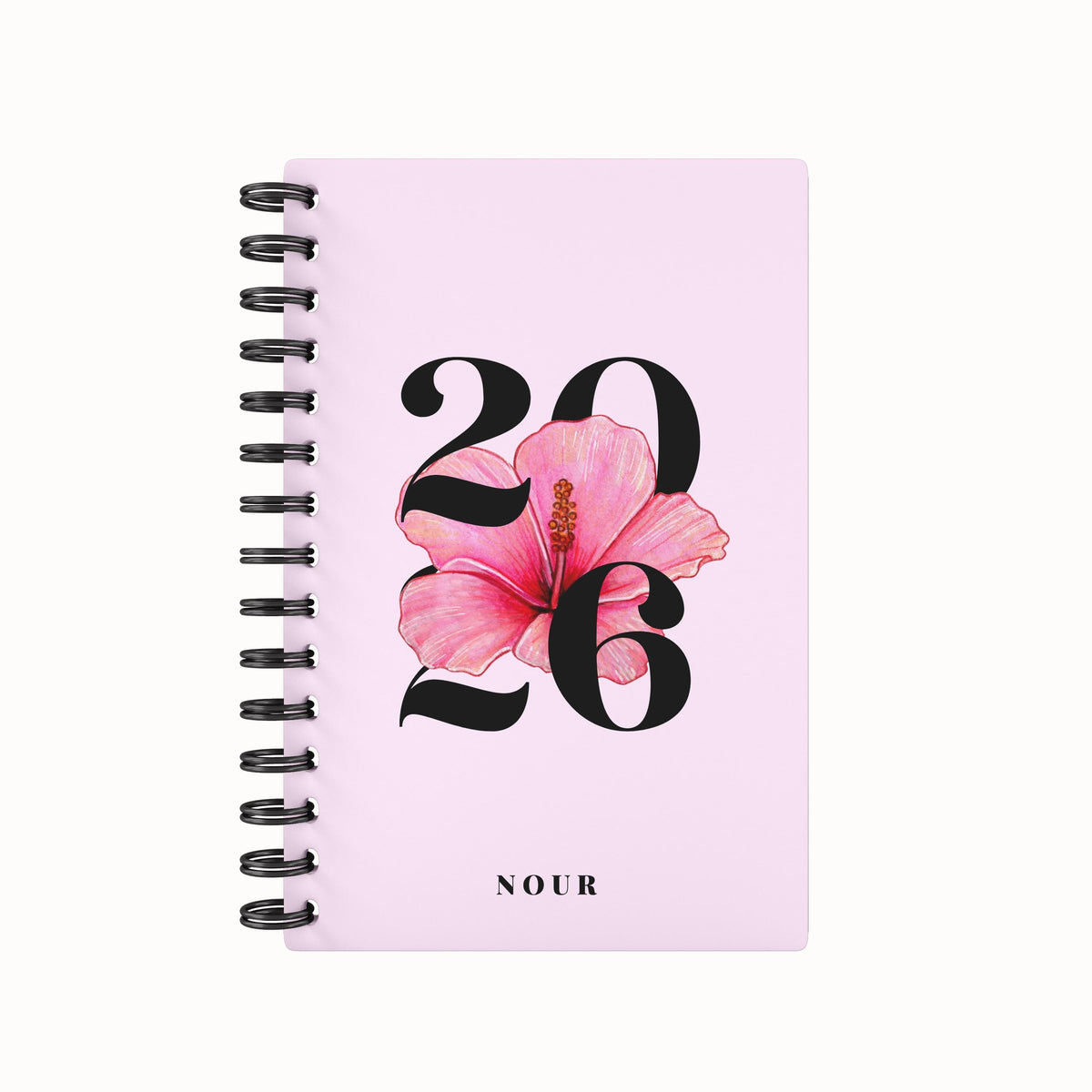 Blooming Lined Notebook - Pink