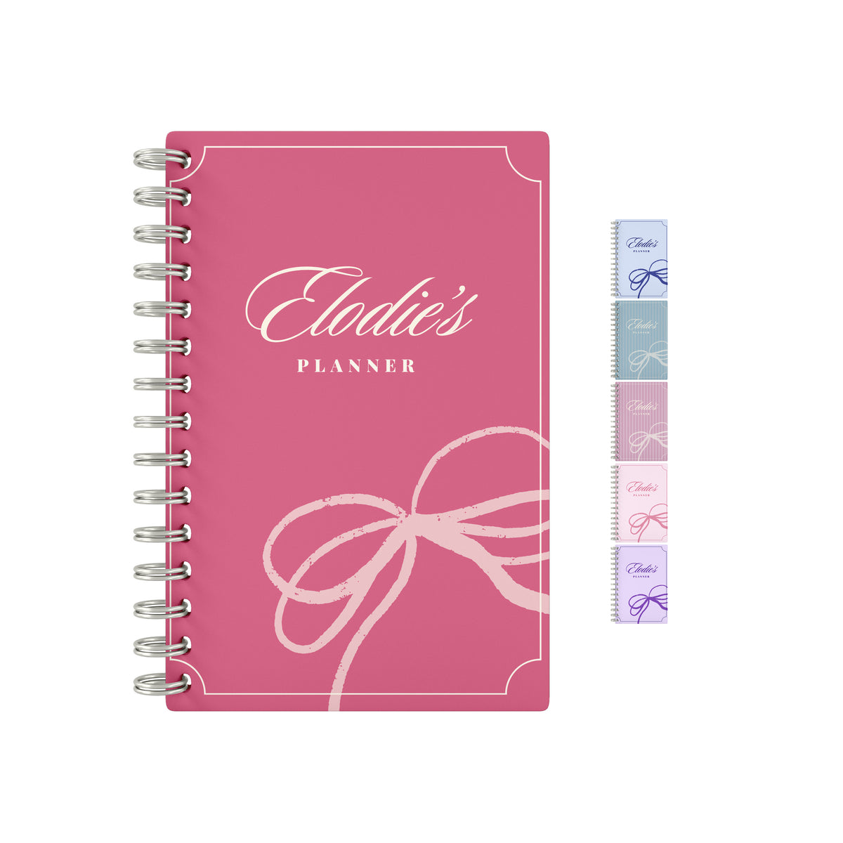 Coquette bow daily planner – PlanOuter