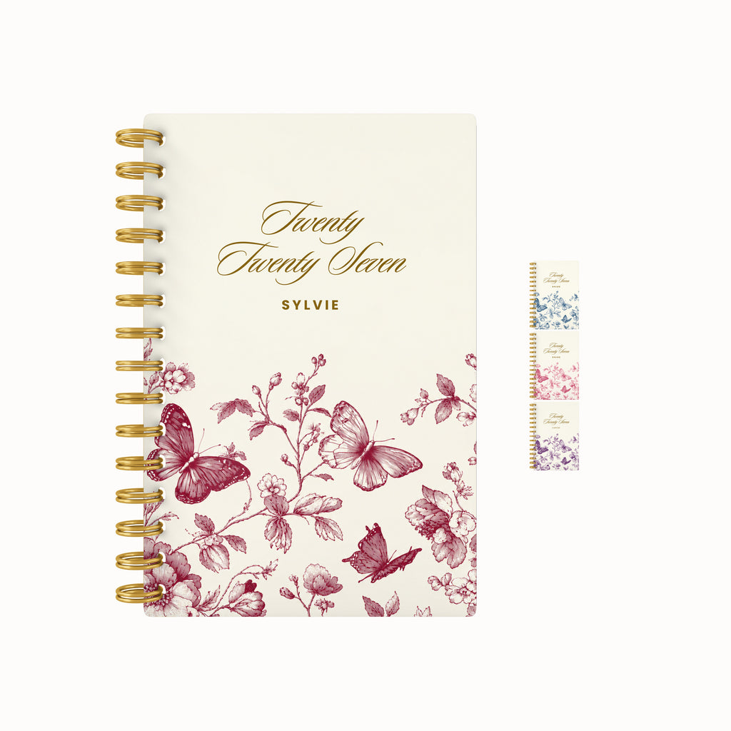 Butterfly Garden Foil Lined Notebook