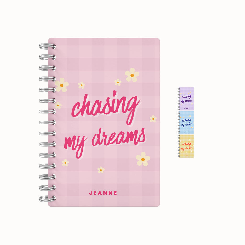 Chasing My Dreams Lined Notebook