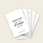 Mom Planner 2027 Insert