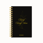2027 script blooming foil weekly planner