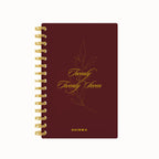 2027 script blooming foil weekly planner