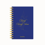 2027 script blooming foil weekly planner