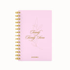 2027 script blooming foil weekly planner