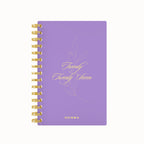 2027 script blooming foil weekly planner