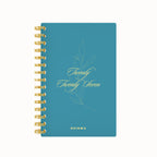 2027 script blooming foil weekly planner