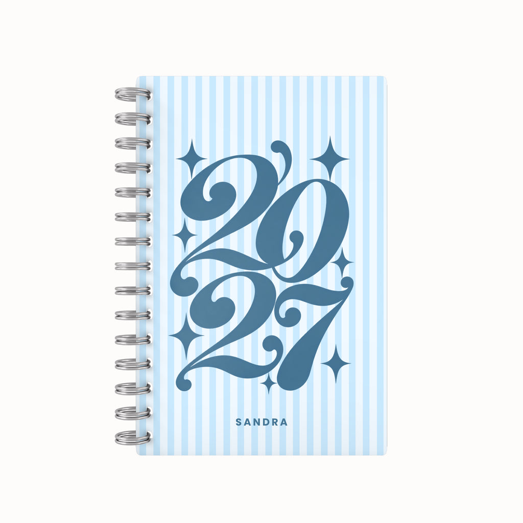 80s 2027 Lined Notebook