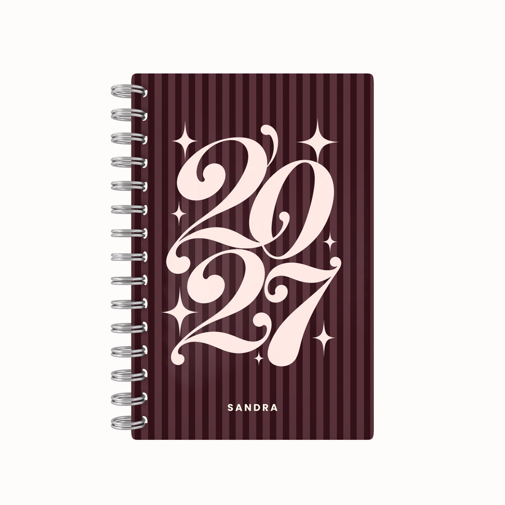 80s 2027 Lined Notebook