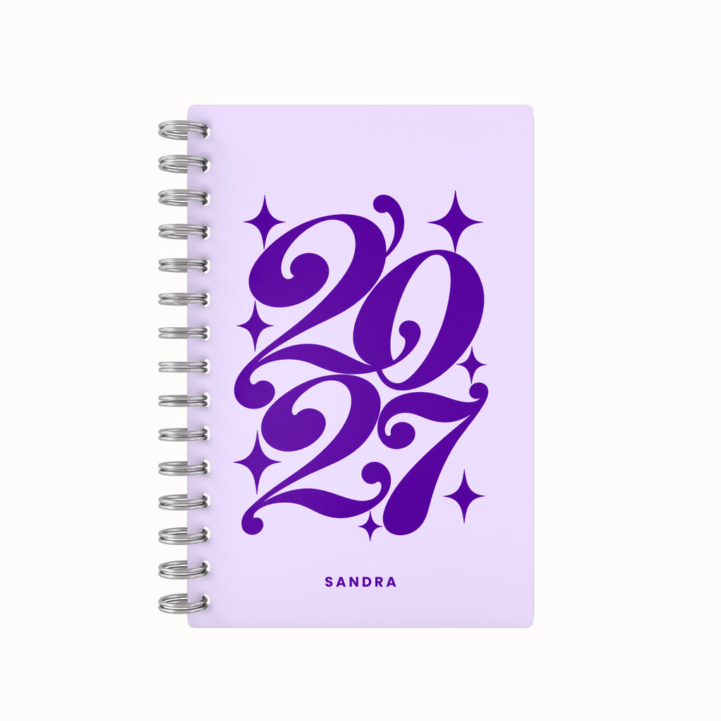 80s 2027 Lined Notebook