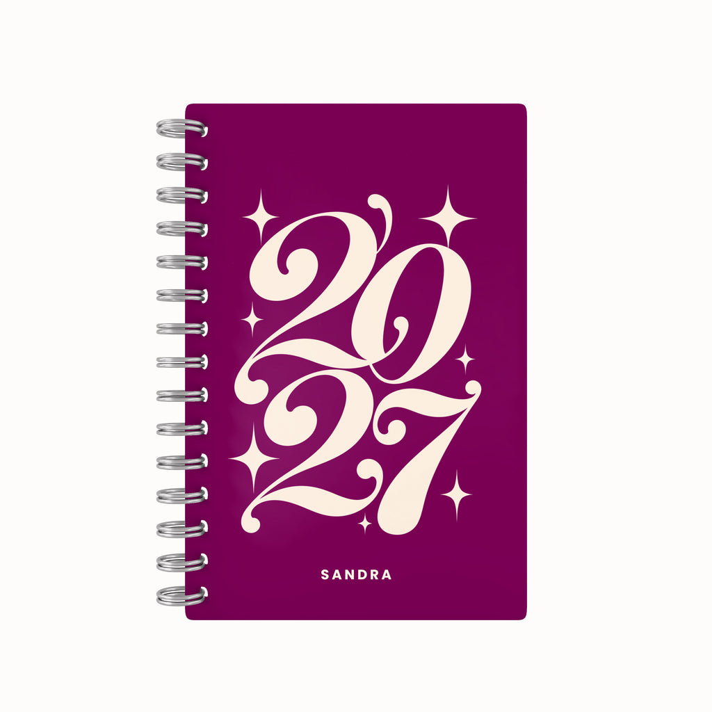 80s 2027 Lined Notebook