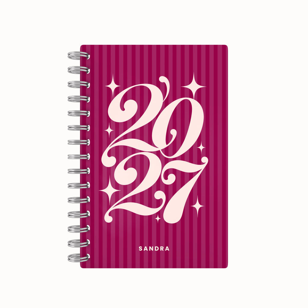 80s 2027 Lined Notebook