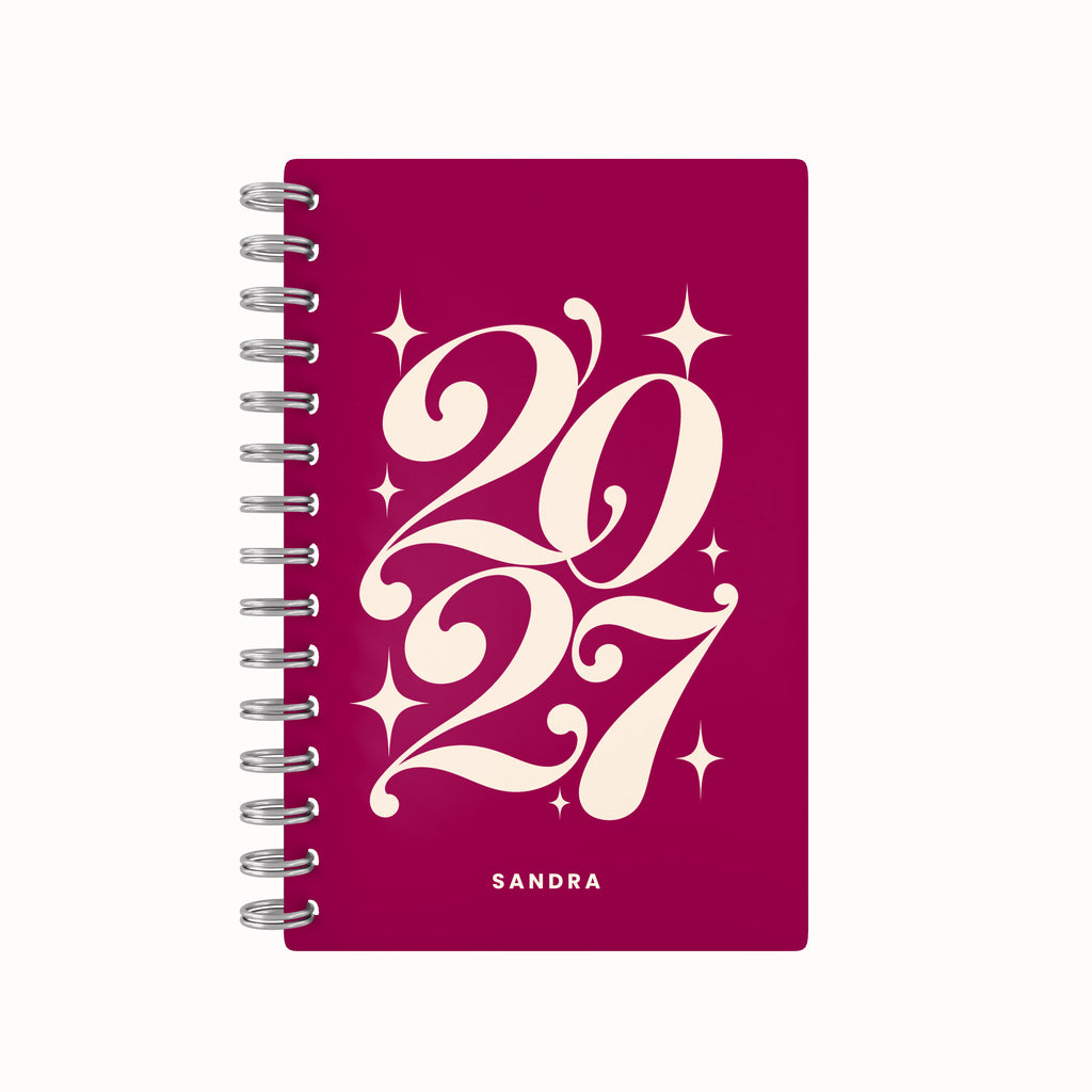 80s 2027 Lined Notebook