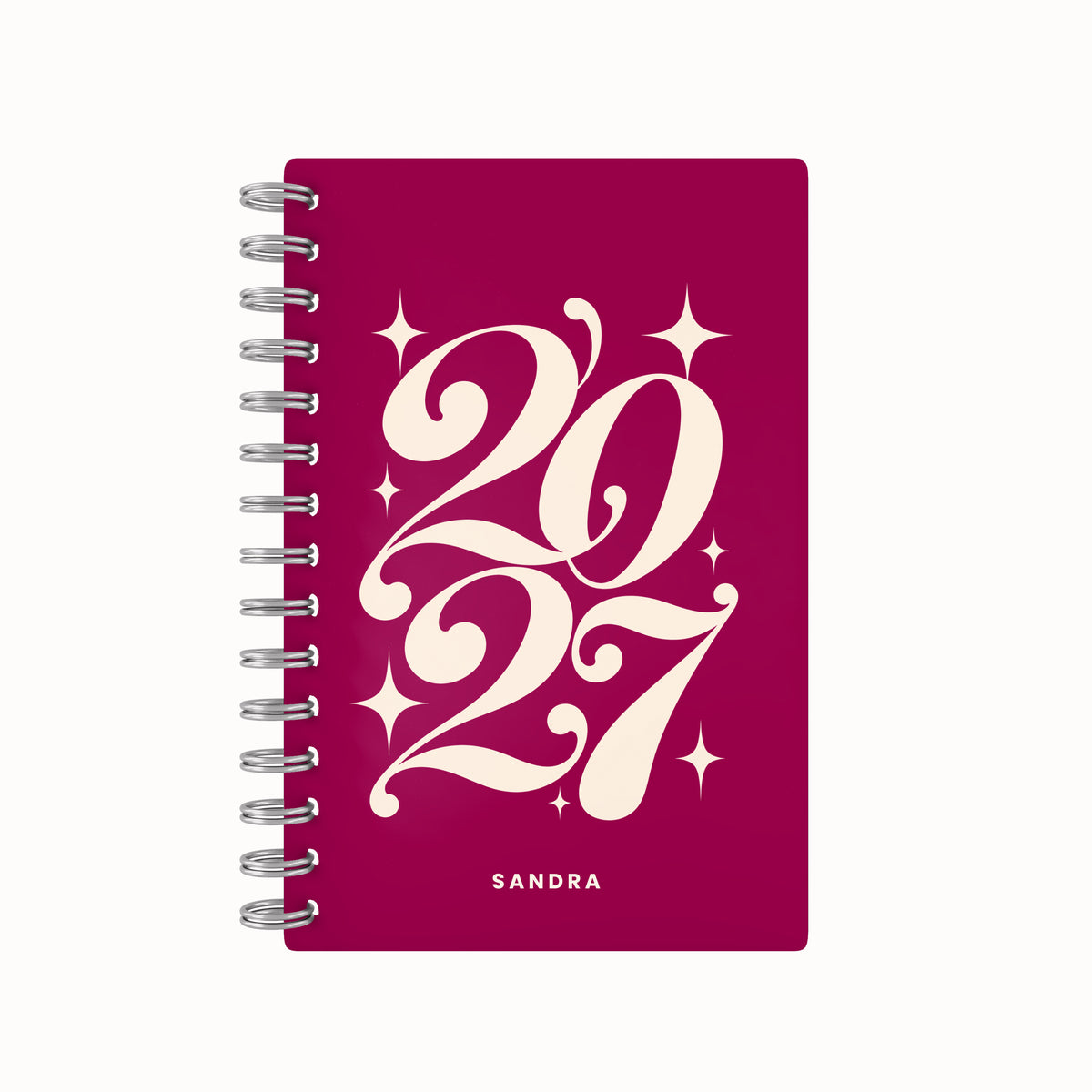 80s 2027 Lined Notebook
