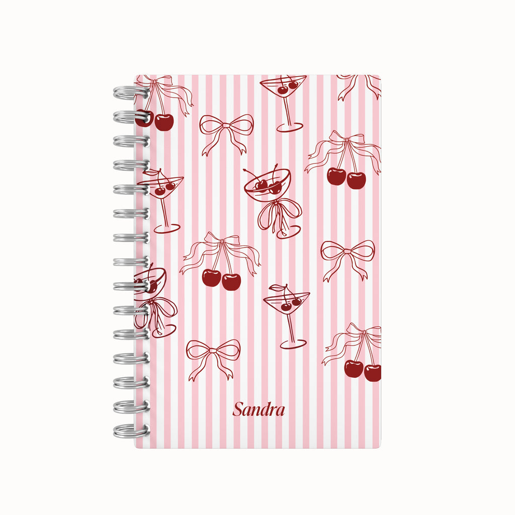 80s cherries weekly planner