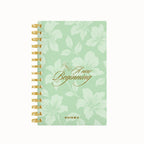 A New Beginning Floral Foil Lined Notebook
