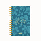 A New Beginning Floral Foil Lined Notebook