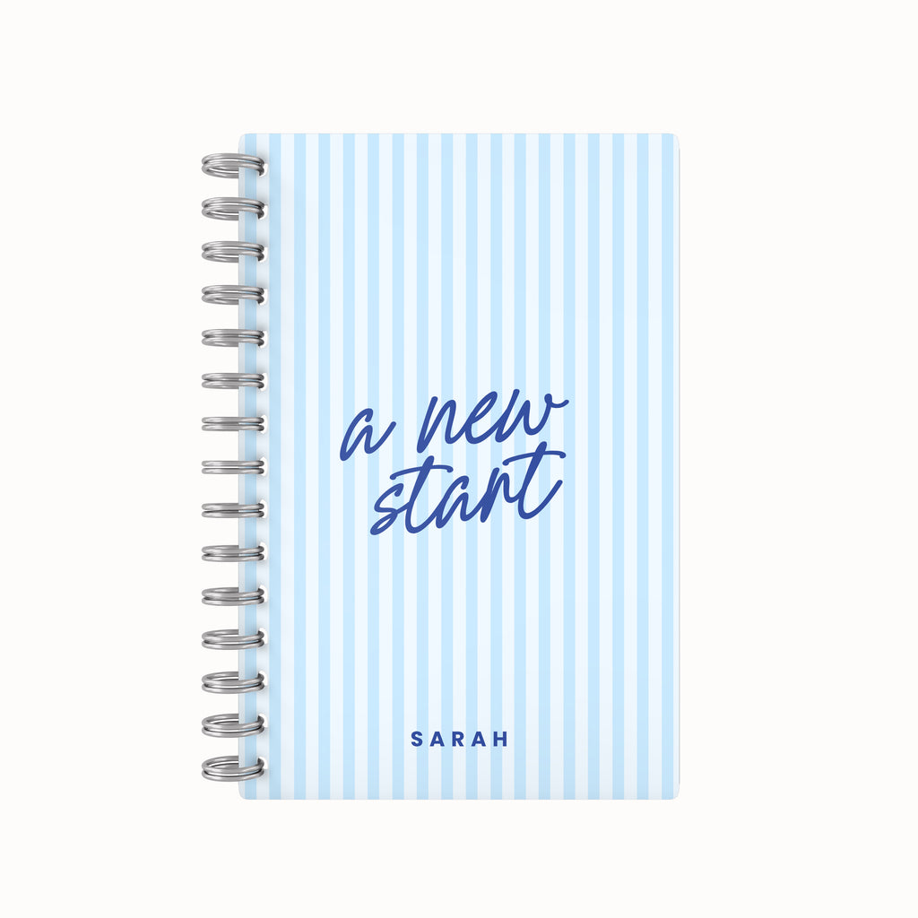 A New Start Lined Notebook