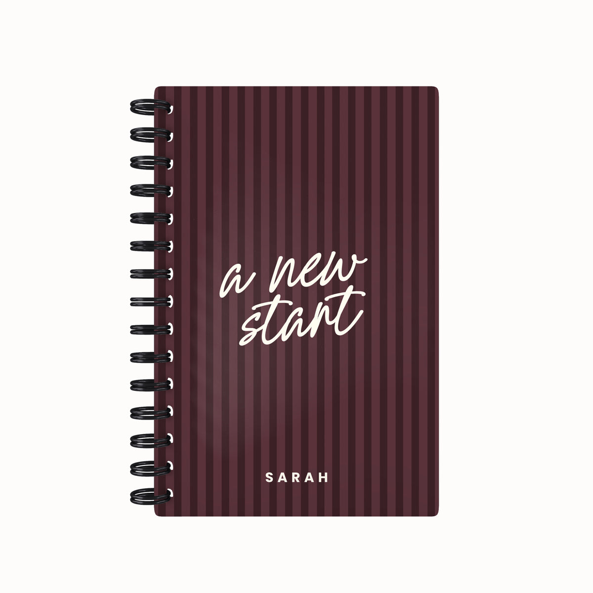 A New Start Lined Notebook