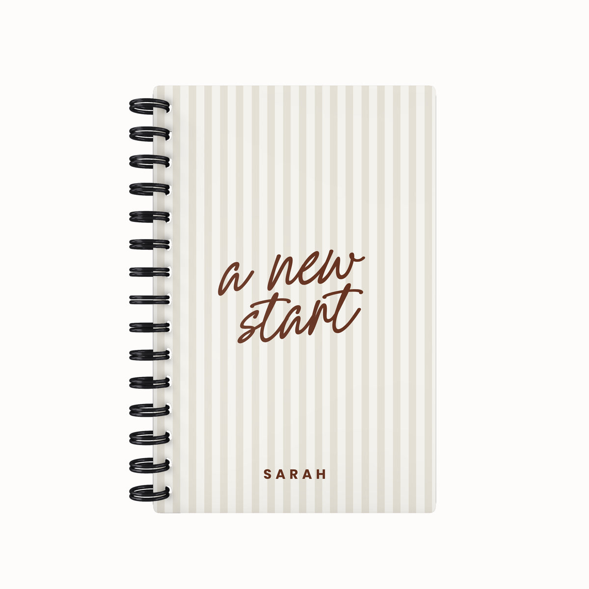 A New Start Lined Notebook